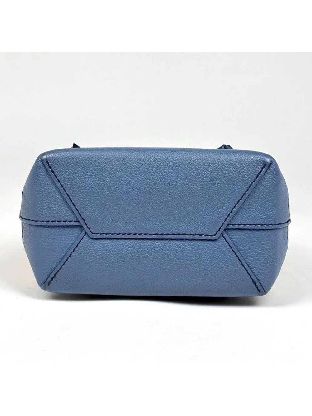 Louis Vuitton Lockme Backpack Mini Leather Blue Jean